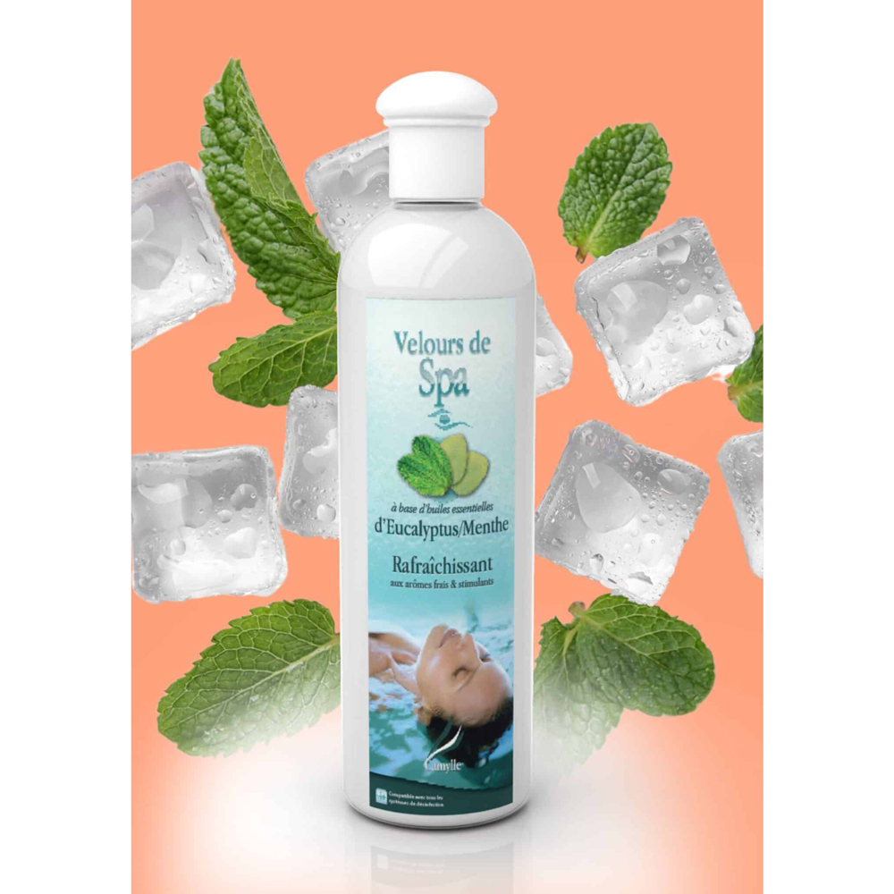 Camylle Velours de Spa - Eucalyptus / Menthe
