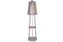 [LJ-TECK85B] Lampadaire Solaire Teck Les Jardins TECKA – Éclairage Puissant 500 Lumens Garanti