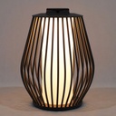 Sublime Lanterne Solaire MANDALEY – 500 Lumens Gris Espace