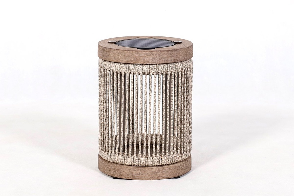 [LJ-TECK060] Sublime Lampe de Table Solaire ROP&STRIP – 200 Lumens
