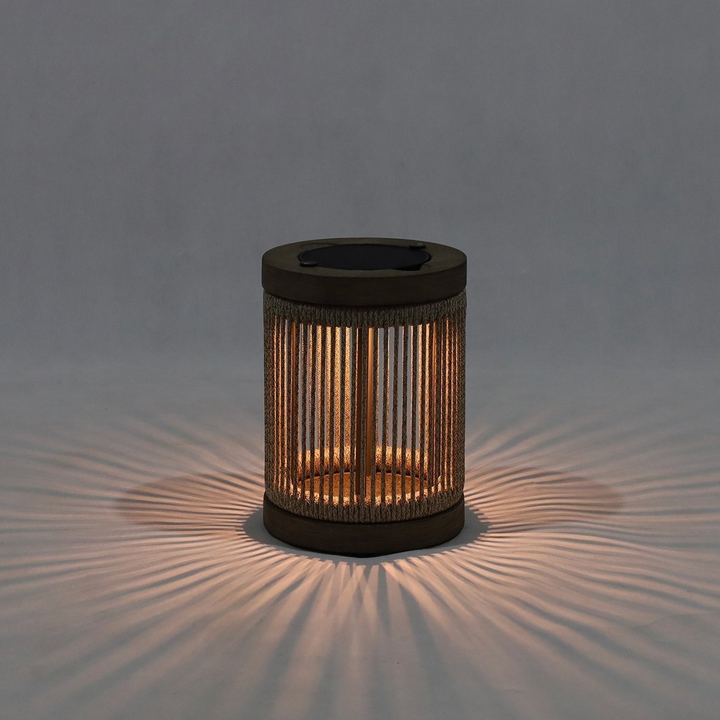 Sublime Lampe de Table Solaire ROP&STRIP – 200 Lumens