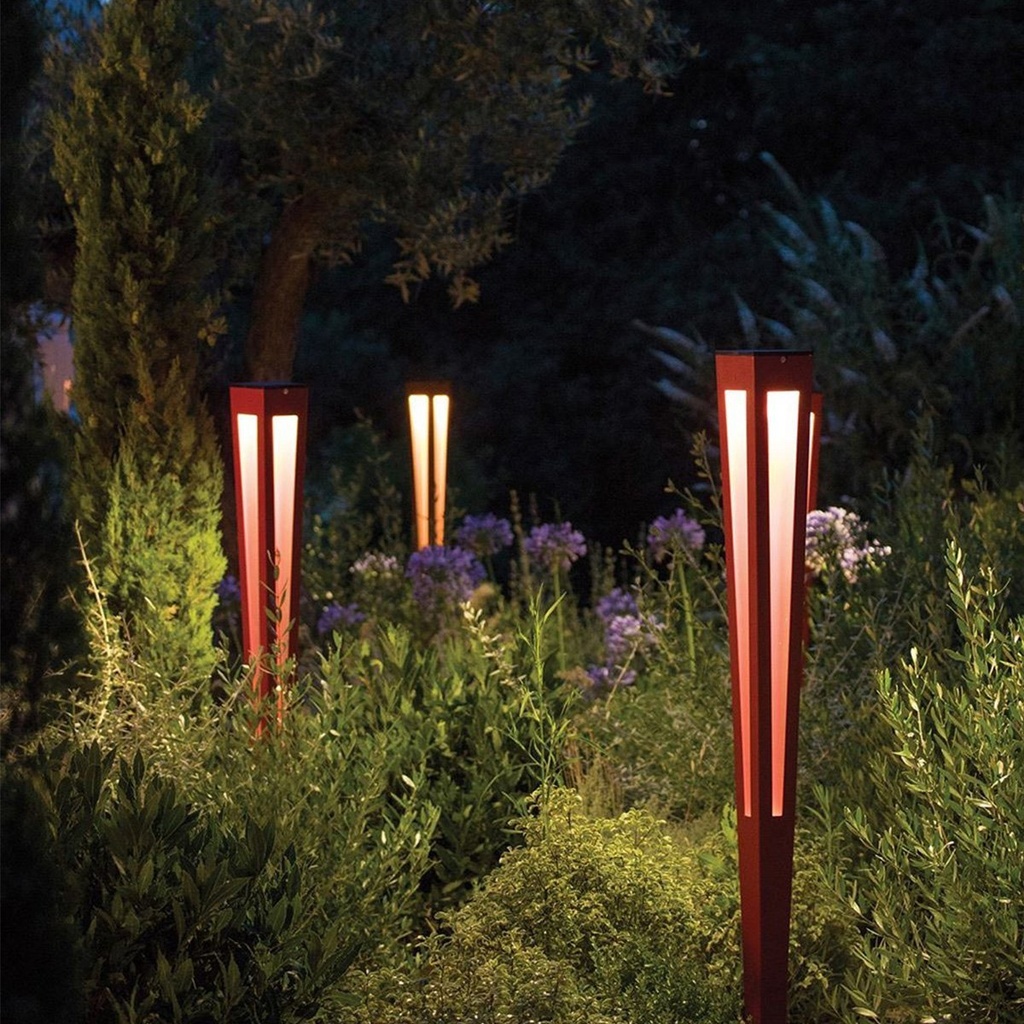 Superbe Torche Solaire TINKA 120 cm – 500 Lumens Massifs