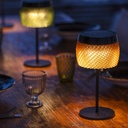 [LJ-TD01L000] Charmante Lampe de Table Solaire Lolie Olive – 200 Lumens