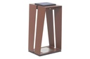 [LJ-TINK127] Élégante Lanterne Solaire SKAAL 40 cm – 500 Lumens Corten