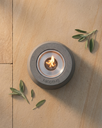 Feu de Table Béton ENTTA – Design Minimaliste Gris