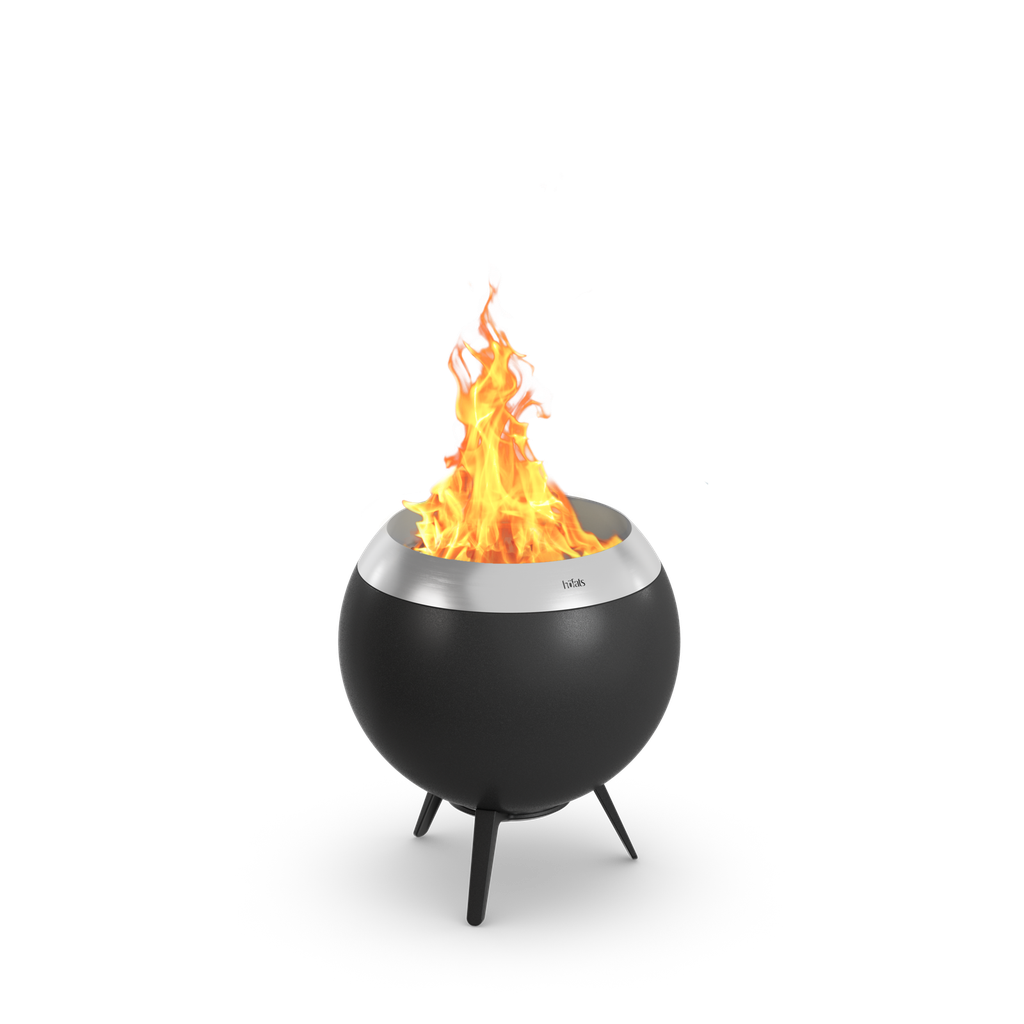 [BR-MOON45-B] Brasero Sans Fumée MOON 45 Höfats – Design Sphérique