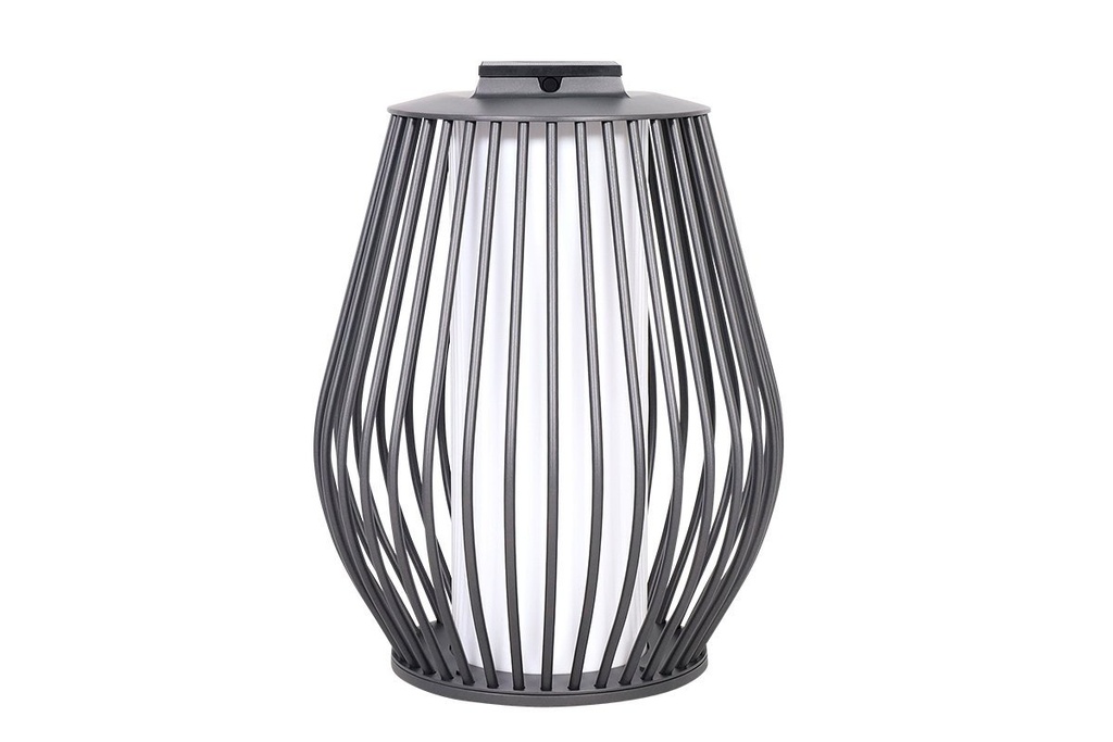 Sublime Lanterne Solaire MANDALEY – 500 Lumens Gris Espace